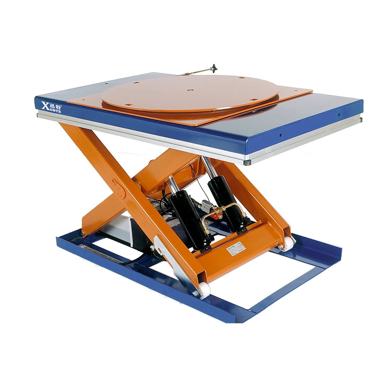 高效助力机场高空作业的自行式剪叉升降平台